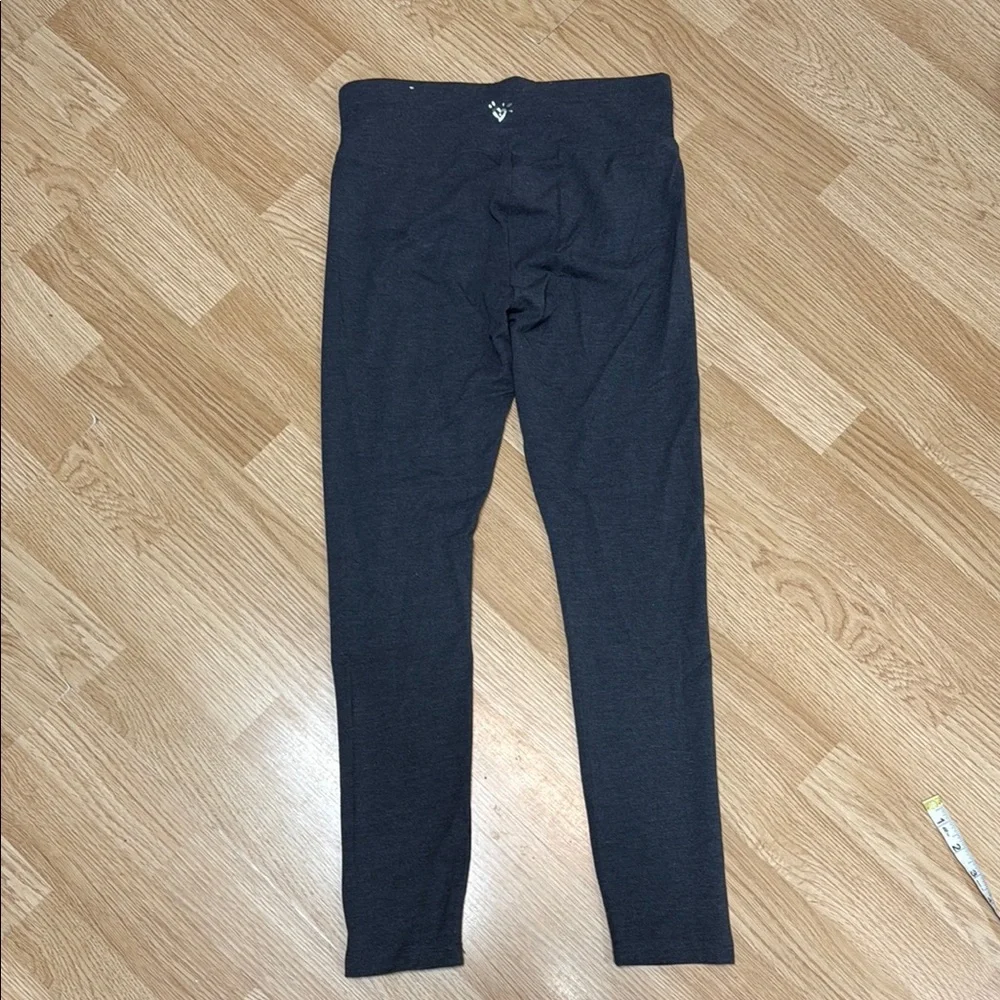 Justice Girls XL 16 Gray High Rise Stretch Leggings Athleisure Everyday